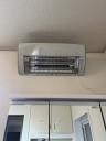 Newly installed heating machine